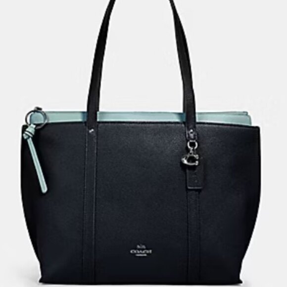 Authentic Coach May Tote in MIDNIGHT - Picture 2 of 16